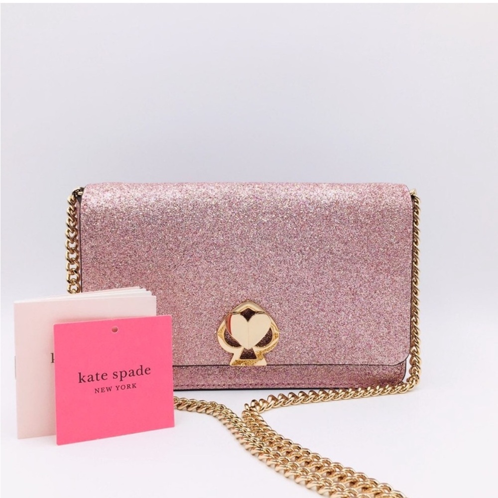 NWT Kate Spade New York Nicola Shimmer Twistlock